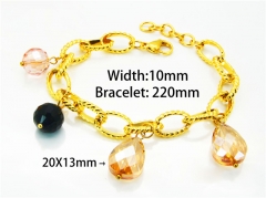 HY Wholesale Bracelets (Crystal)-HY64B1070HOF