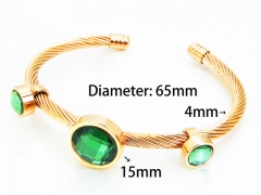 HY Wholesale Bangle (Steel Wire)-HY64B1254HLW