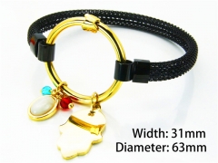 HY Wholesale Bangle (Steel Wire)-HY64B0688INQ