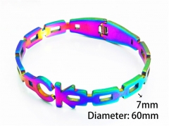 HY Wholesale Bangle (Colorful)-HY07B0138HGG (No in stock)