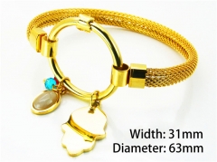 HY Wholesale Bangle (Steel Wire)-HY64B0687INF
