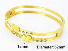 HY Wholesale Bangle (Crystal)-HY64B0331IKZ