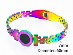 HY Wholesale Bangle (Colorful)-HY07B0139HAA (No in stock)