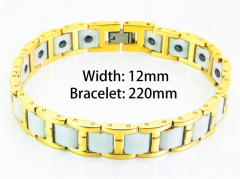 HY Wholesale Bracelets (S. Steel + Ceramic)-HY36B0055JMW