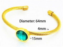 HY Wholesale Bangle (Steel Wire)-HY64B1238HIE