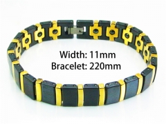 HY Wholesale Bracelets (S. Steel + Ceramic)-HY36B0058JME