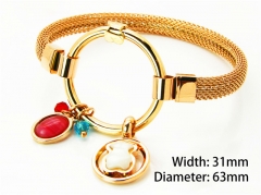 HY Wholesale Bangle (Steel Wire)-HY64B0694INS