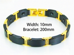 HY Wholesale Bracelets (S. Steel + Ceramic)-HY36B0115KSS