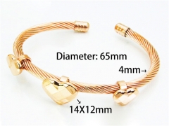 HY Wholesale Bangle (Steel Wire)-HY64B1260HLX