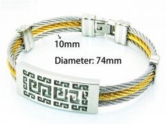 HY Wholesale Bangle (Steel Wire)-HY08B0172HLV