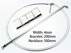 HY Wholesale Necklaces Bracelets Sets (Snake Style)-HY61S0395NL