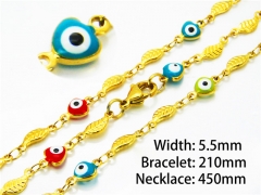 HY Jewelry Necklaces and Bracelets Sets-HY39S0685PZ