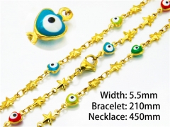 HY Jewelry Necklaces and Bracelets Sets-HY39S0677PE