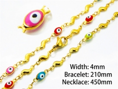 HY Jewelry Necklaces and Bracelets Sets-HY39S0672PE
