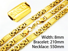 HY Wholesale Necklaces Bracelets Sets-HY08S0123IPT
