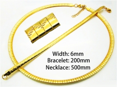 HY Wholesale Necklaces Bracelets Sets (Snake Style)-HY61S0400HJC