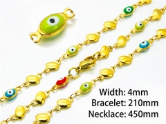 HY Jewelry Necklaces and Bracelets Sets-HY39S0668PZ