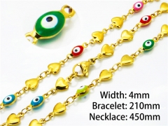 HY Jewelry Necklaces and Bracelets Sets-HY39S0680PY