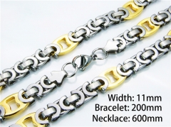 HY Wholesale Necklaces Bracelets Sets (Two Tone)-HY55S0231IIA