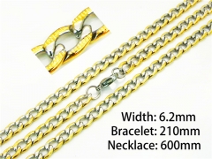 HY Jewelry Necklaces and Bracelets Sets-HY61S0431HHE