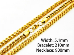 HY Jewelry Necklaces and Bracelets Sets-HY61S0351IPF