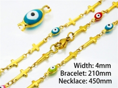 HY Jewelry Necklaces and Bracelets Sets-HY39S0666PQ