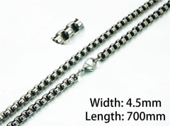 HY Wholesale stainless steel 316L Box Chains- HY40N0768HZL
