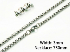 HY Wholesale stainless steel 316L Box Chains- HY54N0533JI