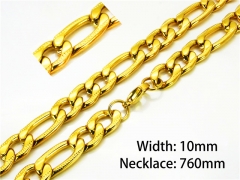 HY Stainless Steel 316L Figaro Chains-HY61N0542HLL