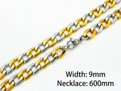 HY Stainless Steel 316L Figaro Chains-HY40N0324H35