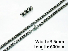 HY Wholesale stainless steel 316L Box Chains- HY40N0765NB