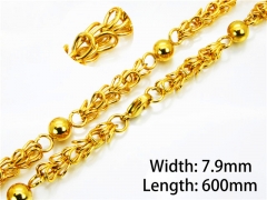 Wholesale stainless steel 316L Byzantine Chain-HY40N0644IIE