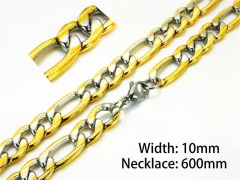 HY Stainless Steel 316L Figaro Chains-HY61N0541HJL