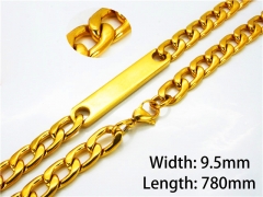 HY stainless steel 316L Curb Chains-HY40N0716IJW