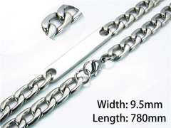 HY stainless steel 316L Curb Chains-HY40N0715HOR