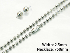 stainless steel 316L Ball Chains-HY70N0368ID