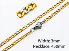 HY Stainless Steel 316L Figaro Chains-HY40N0162k5