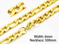 HY Stainless Steel 316L Figaro Chains-HY70N0335LZ