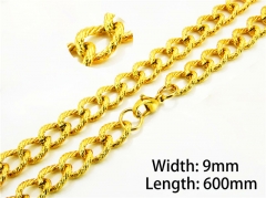 HY stainless steel 316L Curb Chains-HY40N0750HIW