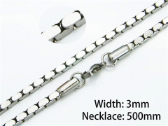 HY Wholesale stainless steel 316L Box Chains- HY40N0274O5