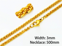 HY Stainless Steel 316L Wheat Chains-HY40N0334M5