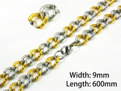 HY stainless steel 316L Curb Chains-HY40N0751HIL