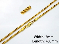 HY Wholesale stainless steel 316L Box Chains- HY40N0654ML