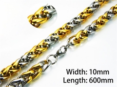 HY Stainless Steel 316L Wheat Chains-HY40N0595IZL