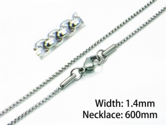 HY Wholesale stainless steel 316L Box Chains- HY70N0358KS