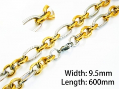 HY Stainless Steel 316L Rolo Chains-HY40N0838HIL