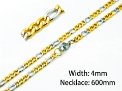 HY Stainless Steel 316L Figaro Chains-HY61N0433JO