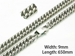 HY Stainless Steel 316L Double Link Chains-HY40N0824HOL