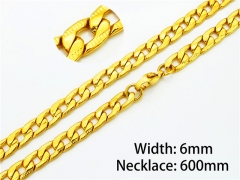 HY Stainless Steel 316L Figaro Chains-HY40N0313P5