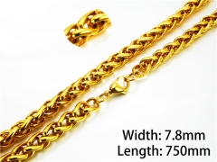 HY Stainless Steel 316L Wheat Chains-HY40N0619HMZ